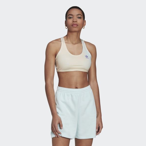 Soutien-gorge Imprimé Allover Bleu Adidas