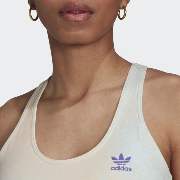 Soutien-gorge Imprimé Allover Bleu Adidas