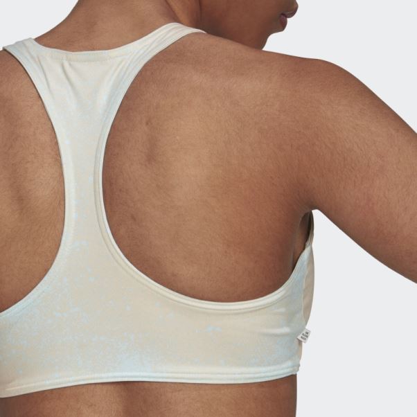 Soutien-gorge Imprimé Allover Bleu Adidas