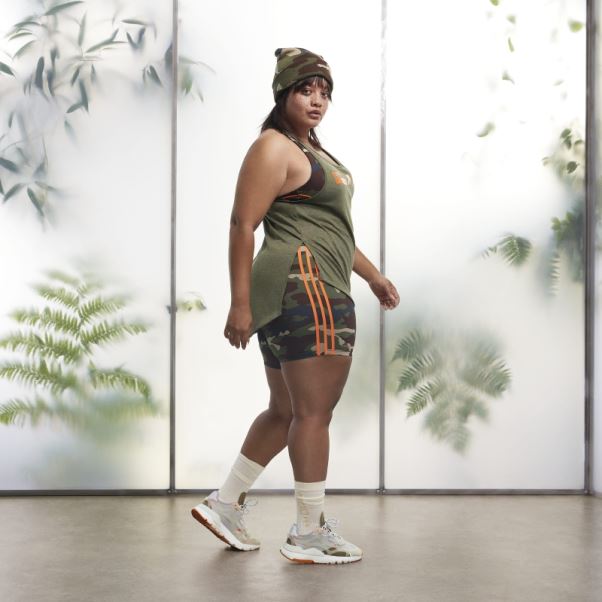 Pin Adidas Ample Débardeur (taille Plus) élégant