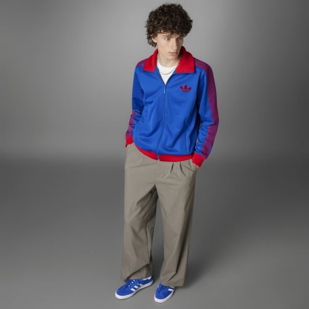 Adicolor Heritage Now Haut De Survêtement à Rayures Adidas Royal