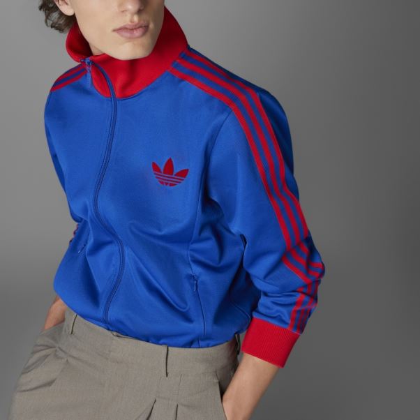 Adicolor Heritage Now Haut De Survêtement à Rayures Adidas Royal