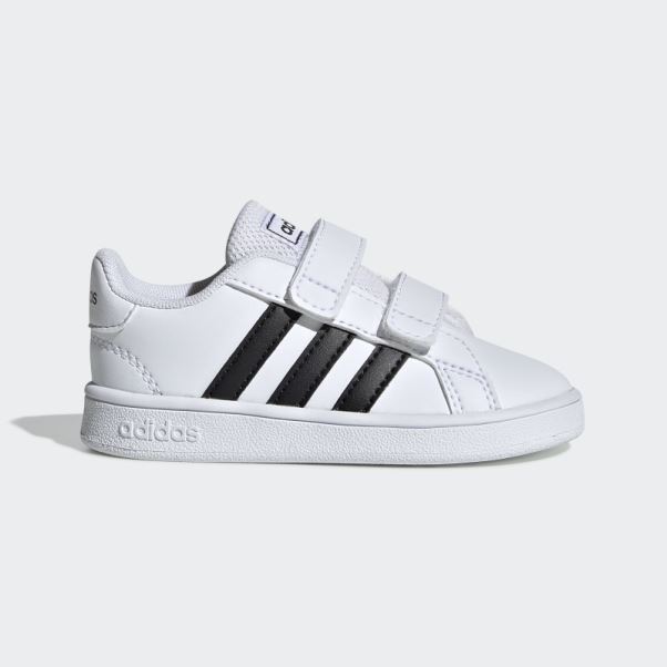 Chaussures Adidas Grand Court Blanc