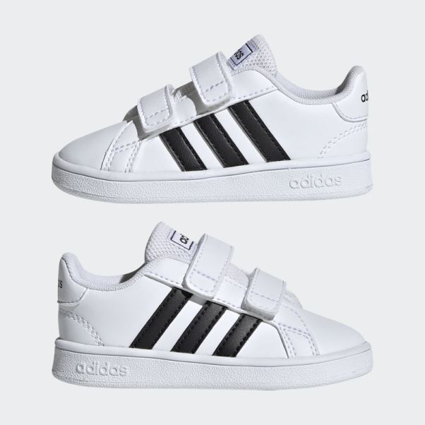 Chaussures Adidas Grand Court Blanc