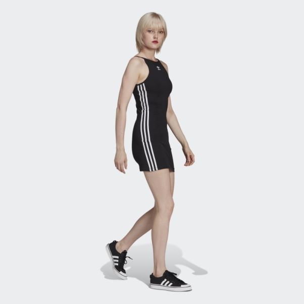 Adidas Adicolor Classics Robe D'été Noire Moulante