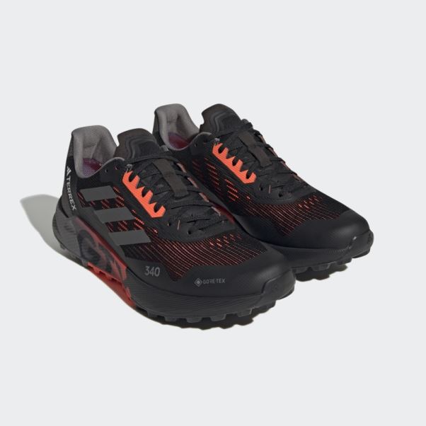 Adidas Terrex Agravic Flow Gore-tex Trail Running Chaussures 2.0 Noir