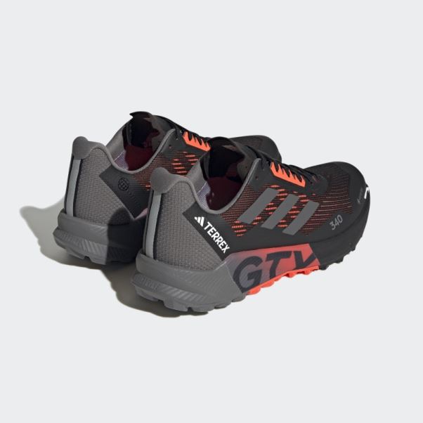 Adidas Terrex Agravic Flow Gore-tex Trail Running Chaussures 2.0 Noir