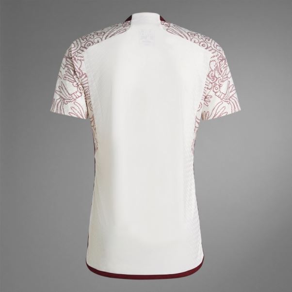 Maillot Adidas Mexique 22 Extérieur Authentique Blanc