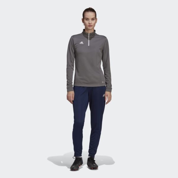 Adidas Entrada 22 Training Top Gris