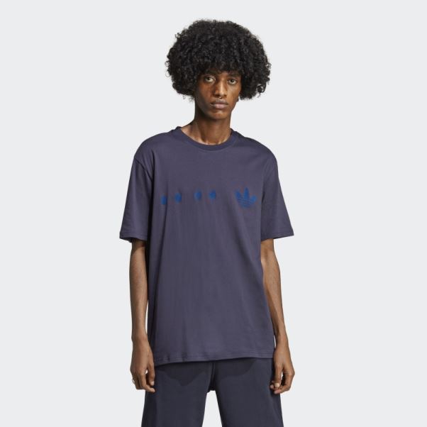 Encre Adidas Rifta City Boy Graphique T-shirt Chaud
