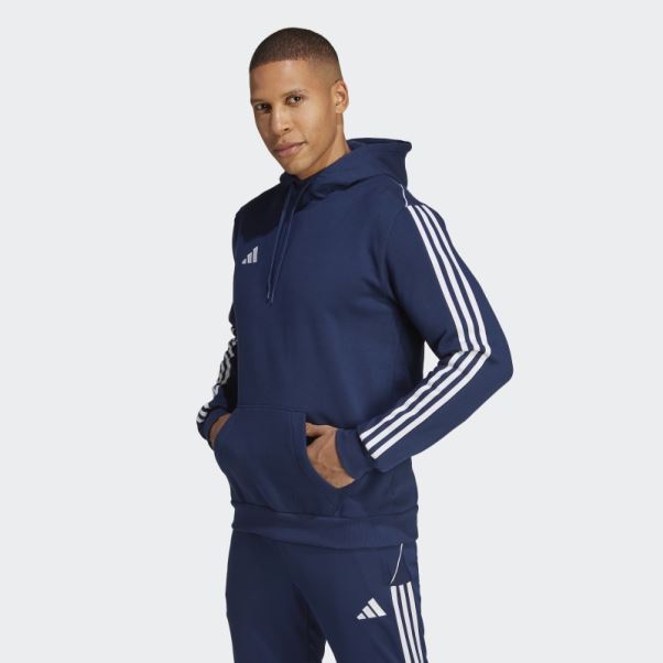 Sweat à Capuche Tiro 23 League Bleu Marine Adidas