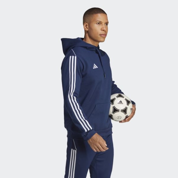 Sweat à Capuche Tiro 23 League Bleu Marine Adidas