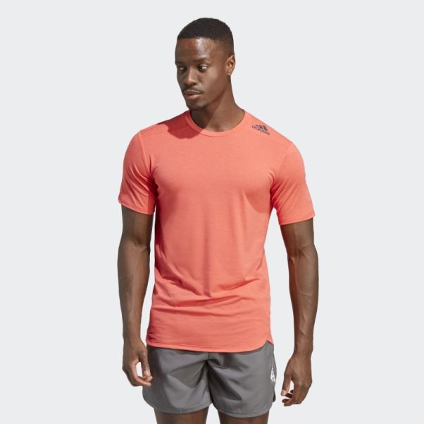T-shirt Conçu Pour L'entraînement Rouge Adidas