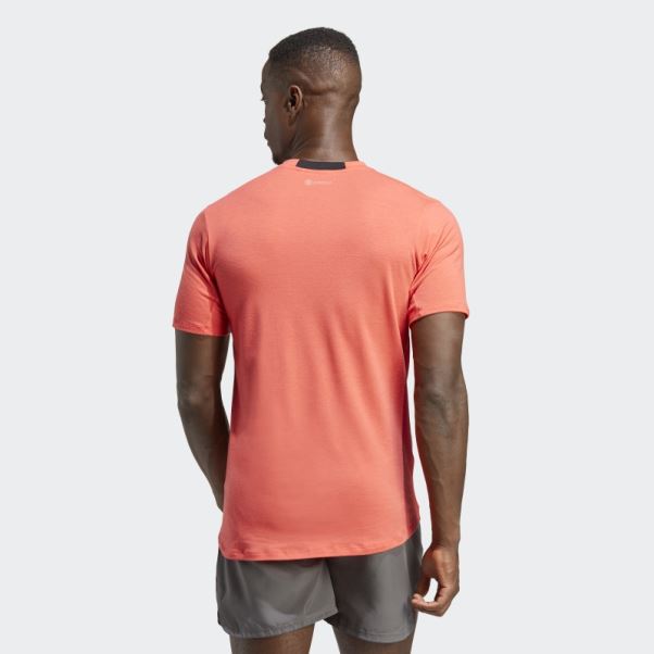 T-shirt Conçu Pour L'entraînement Rouge Adidas