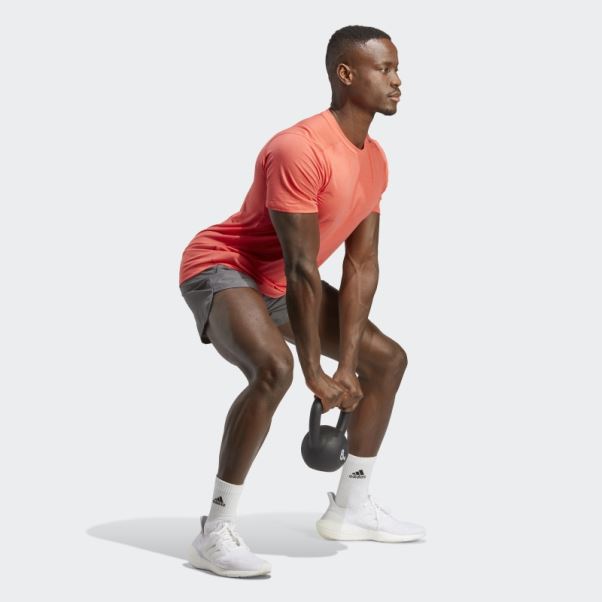 T-shirt Conçu Pour L'entraînement Rouge Adidas