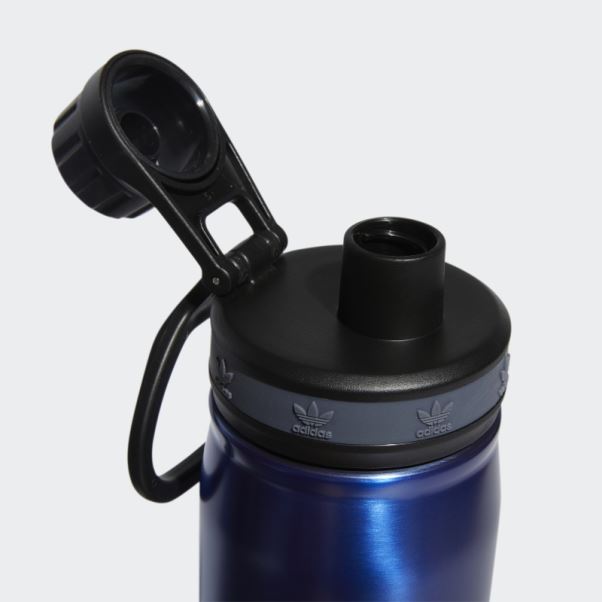 Bidon Métal Acier 600 Ml Bleu Adidas