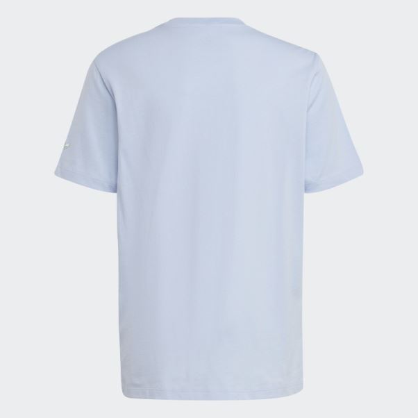 T-shirt Boyfriend Imprimé Graphique Bleu Aube Adidas