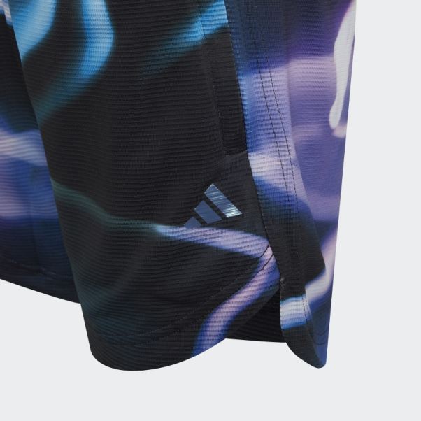 Short En Maille Adidas Heat.rdy Bleu