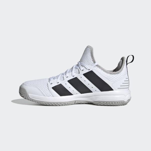 Chaussures Stabil Indoor Blanc Adidas