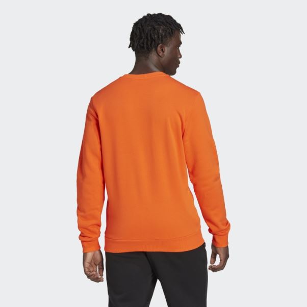 Sweat Adidas Gros Logo Essentials Orange