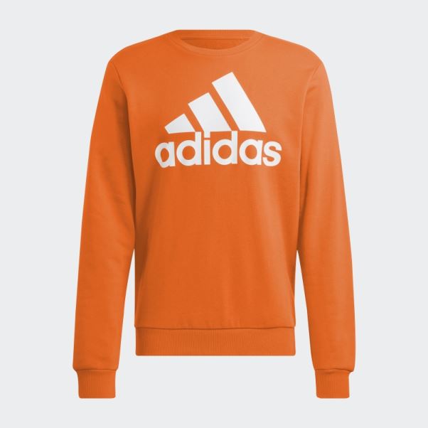 Sweat Adidas Gros Logo Essentials Orange