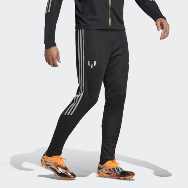 Pantalon De Survêtement D'entraînement Messi Noir Adidas