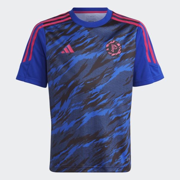 Maillot D'entrainement Pogba Bleu Adidas