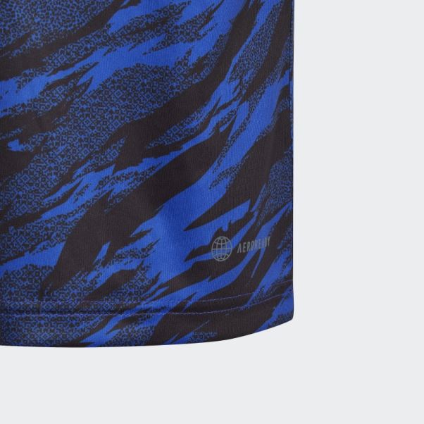 Maillot D'entrainement Pogba Bleu Adidas