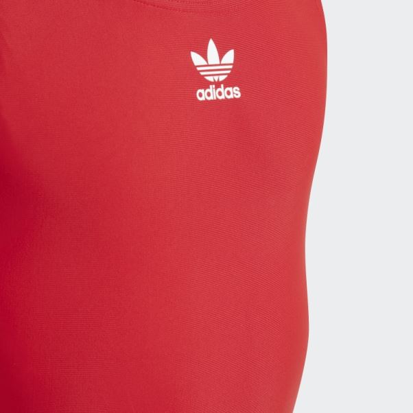 Maillot De Bain Adidas Scarlet Originals Adicolor 3 Bandes