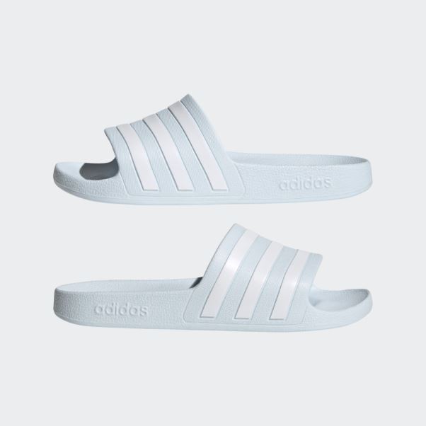 Adidas Adilette Aqua Slides Bleu