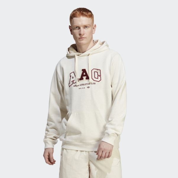 Adidas Rifta Metro Aac Sweat à Capuche Blanc