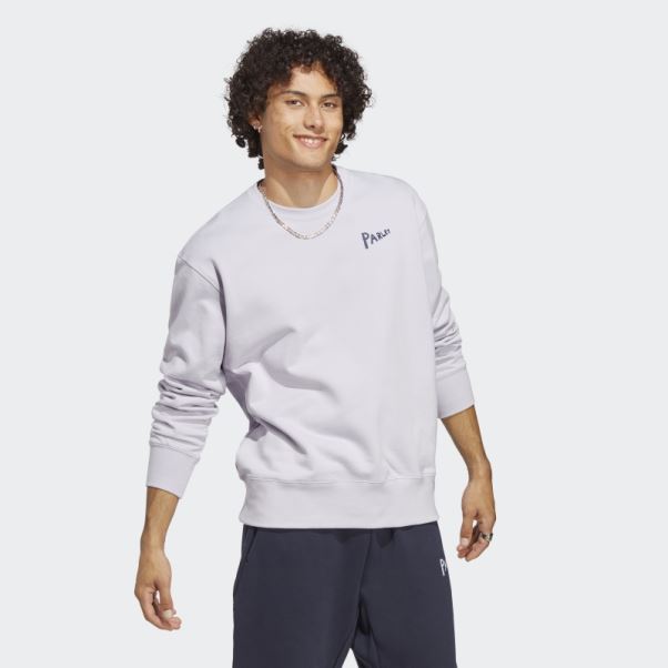 Argent Aube Adidas X Parley Sweatshirt (genre Neutre) Fashion