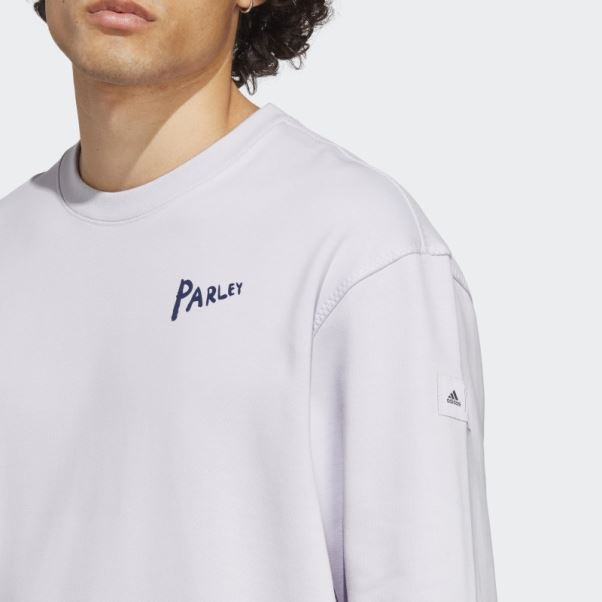 Argent Aube Adidas X Parley Sweatshirt (genre Neutre) Fashion