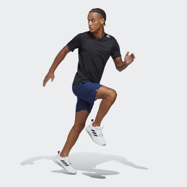 Short Run-it Bleu Foncé Adidas