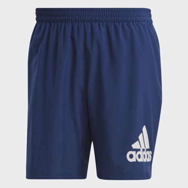Short Run It Bleu Foncé Adidas