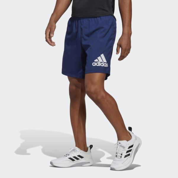 Short Adidas Run-it Bleu Foncé