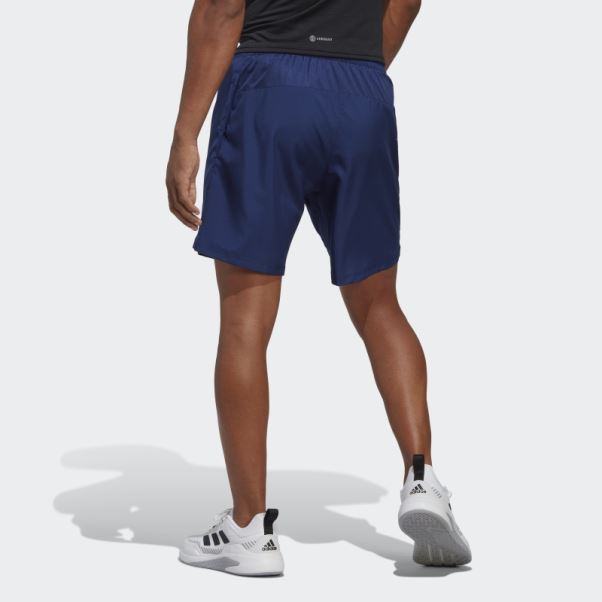 Short Adidas Run-it Bleu Foncé