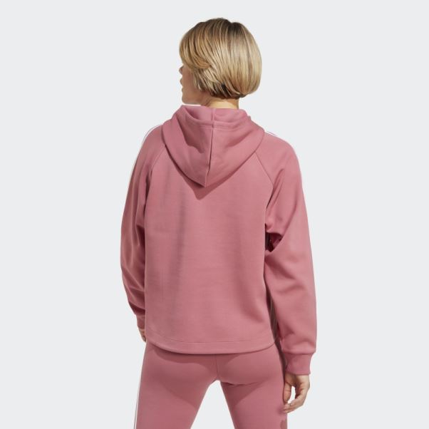 Sweat à Capuche De Maternité Adidas Rose