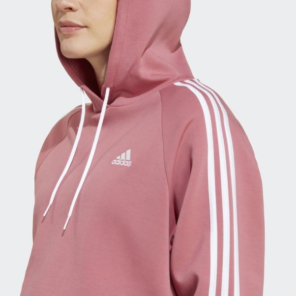 Sweat à Capuche De Maternité Adidas Rose