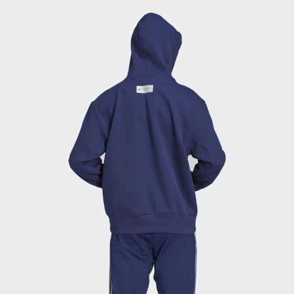 Best Of Adidas Sweat à Capuche D'entraînement Night Sky Chaud