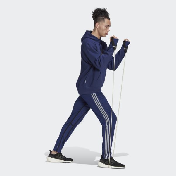 Best Of Adidas Sweat à Capuche D'entraînement Night Sky Chaud