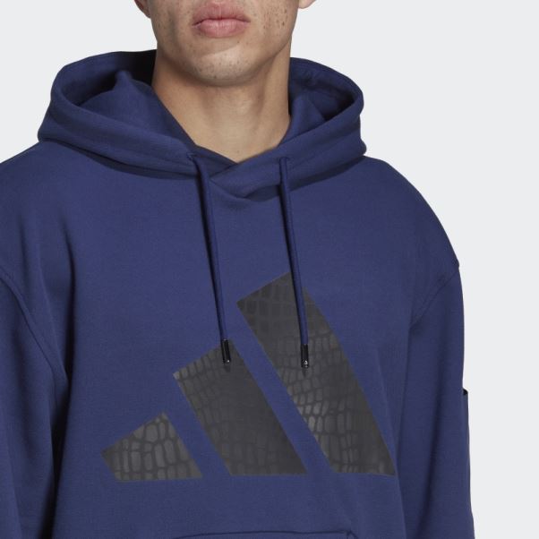 Best Of Adidas Sweat à Capuche D'entraînement Night Sky Chaud