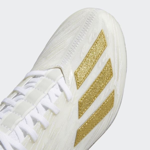 Adidas Adizero Crampons Or Métallique