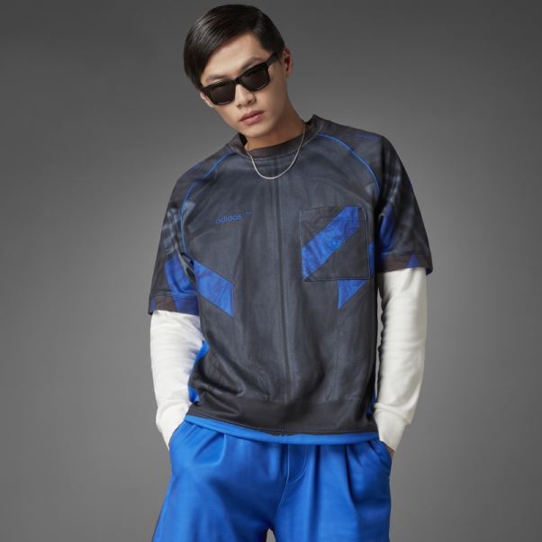 Maillot De Foot Adidas Bleu Version Bleu