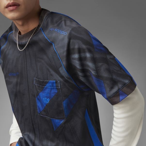Maillot De Foot Adidas Bleu Version Bleu