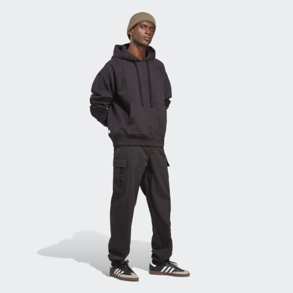 Sweat à Capuche Adidas Essentials Noir