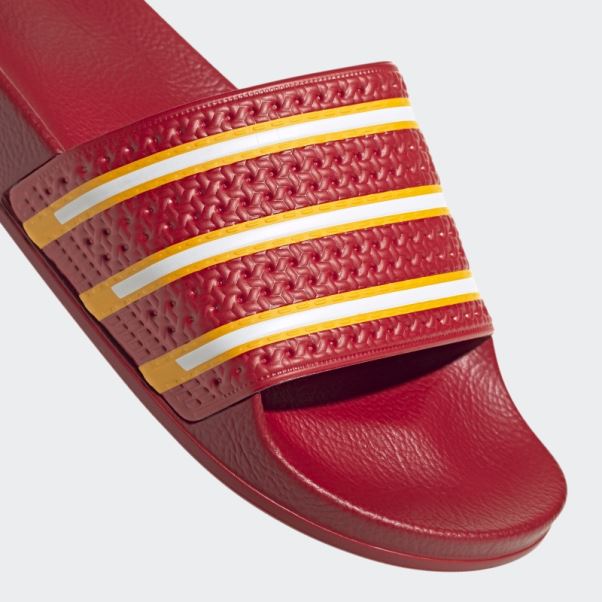 Claquettes Adidas Adilette D'or Colleg