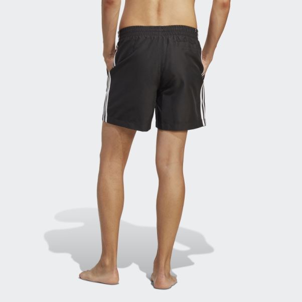 Adidas Originals Adicolor Short De Bain 3 Bandes Noir