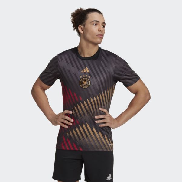 Maillot Pre-match Allemagne Noir Adidas