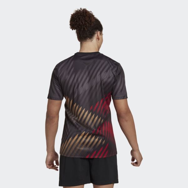 Maillot Pre-match Allemagne Noir Adidas